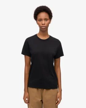 Light Organic Tee pour femme – Noir intense