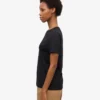 Light Organic Tee pour femme - Noir intense