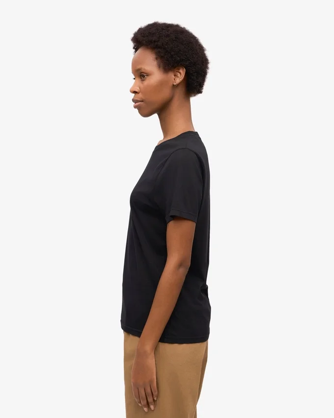 Light Organic Tee pour femme - Noir intense