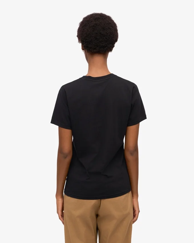 Light Organic Tee pour femme - Noir intense