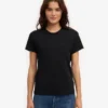 Light Organic Tee pour femme - Noir intense