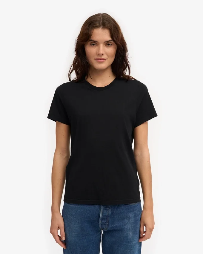 Light Organic Tee pour femme - Noir intense