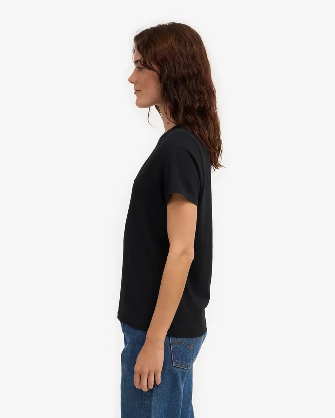 Light Organic Tee pour femme - Noir intense
