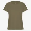 Light Organic Tee pour femme - Olive poussiéreux