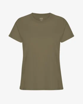 Light Organic Tee pour femme - Olive poussiéreux