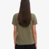 Light Organic Tee pour femme - Olive poussiéreux
