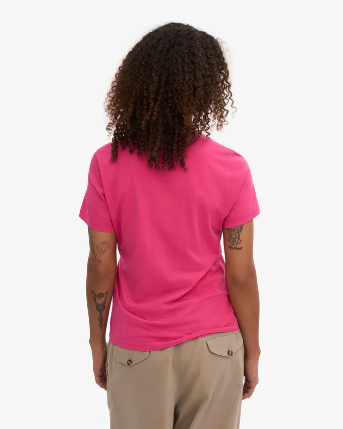Light Organic Tee pour femme - Rose bubble-gum