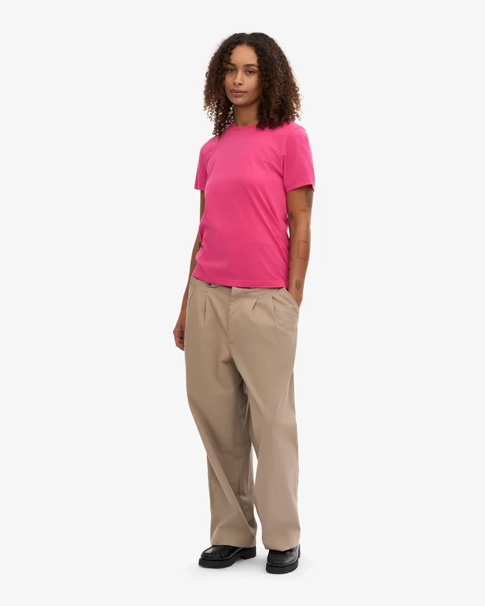 Light Organic Tee pour femme - Rose bubble-gum