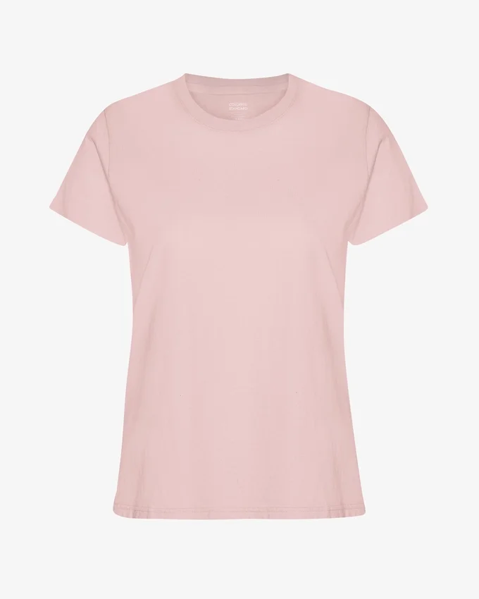 Light Organic Tee pour femme - Rose délavé