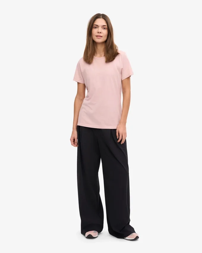 Light Organic Tee pour femme - Rose délavé