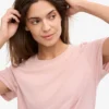 Light Organic Tee pour femme - Rose délavé