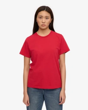 Light Organic Tee pour femme – Rouge écarlate