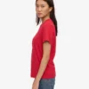 Light Organic Tee pour femme - Rouge écarlate