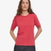 Light Organic Tee pour femme - Rouge délavé
