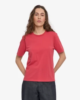 Light Organic Tee pour femme – Rouge délavé