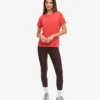 Light Organic Tee pour femme - Rouge mandarine
