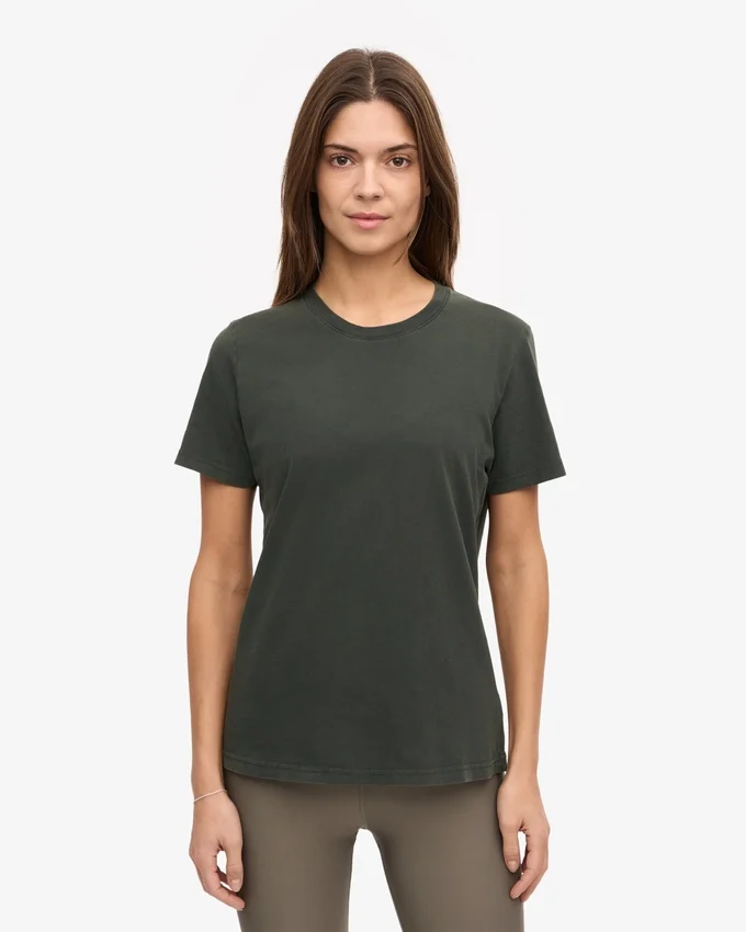 Light Organic Tee pour femme - Vert forêt de minuit