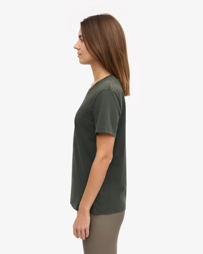 Light Organic Tee pour femme - Vert forêt de minuit
