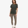 Light Organic Tee pour femme - Vert forêt de minuit