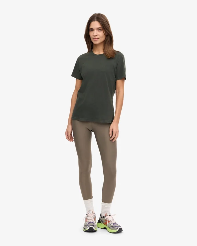 Light Organic Tee pour femme - Vert forêt de minuit