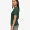 Light Organic Tee pour femme - Vert émeraude