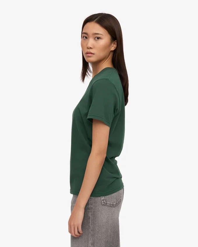 Light Organic Tee pour femme - Vert émeraude