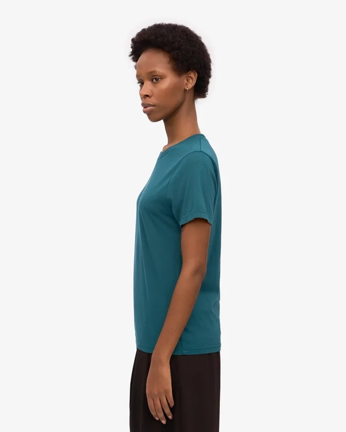 Light Organic Tee pour femme - Vert océan