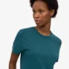 Light Organic Tee pour femme - Vert océan