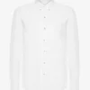 Organic Button Down chemise - Blanc optique