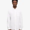 Organic Button Down chemise - Blanc optique