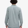 Organic Button Down chemise - Bleu acier