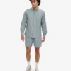 Organic Button Down chemise - Bleu acier