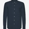 Organic Button Down Chemise en coton bio - Bleu marine