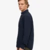 Organic Button Down Chemise en coton bio - Bleu marine