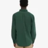Organic Button Down chemise en coton bio - Vert émeraude