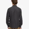 Organic Button Down Chemise - Gris lave