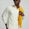 Organic Button Down chemise - Vert chasseur
