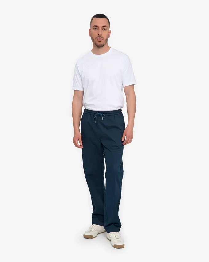 Organic Twill Pants - Bleu marine