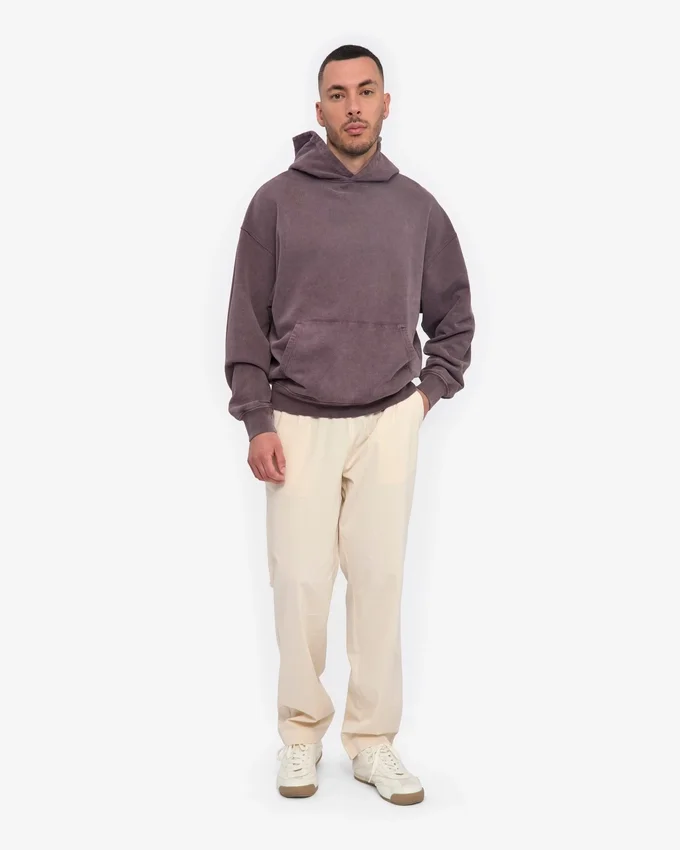 Organic Twill Pants - Ivory White