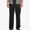 Organic Twill Pants - Noir intense