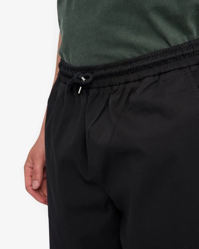 Organic Twill Pants - Noir intense