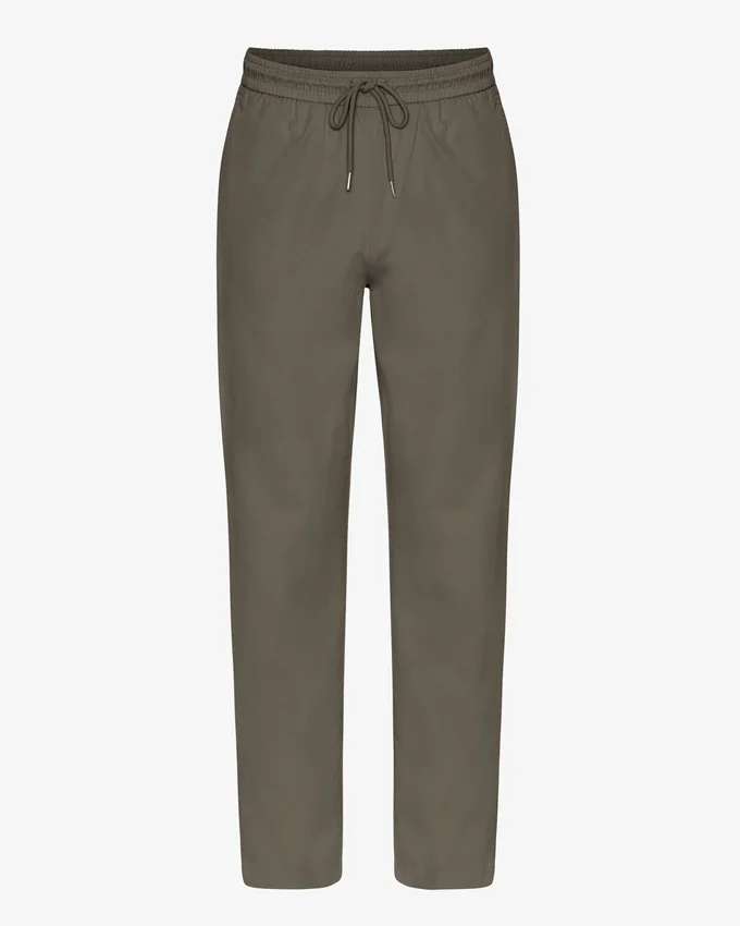 Organic Twill Pants - Olive poussiéreux