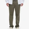 Organic Twill Pants - Olive poussiéreux