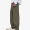 Organic Twill Pants - Olive poussiéreux
