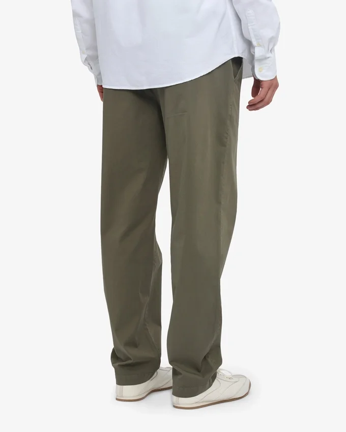 Organic Twill Pants - Olive poussiéreux