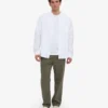 Organic Twill Pants - Olive poussiéreux