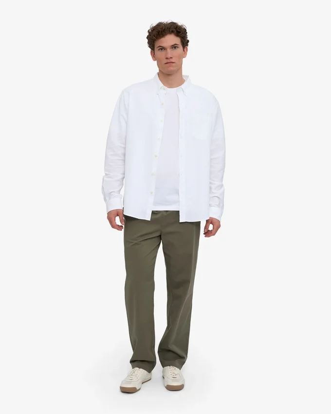 Organic Twill Pants - Olive poussiéreux