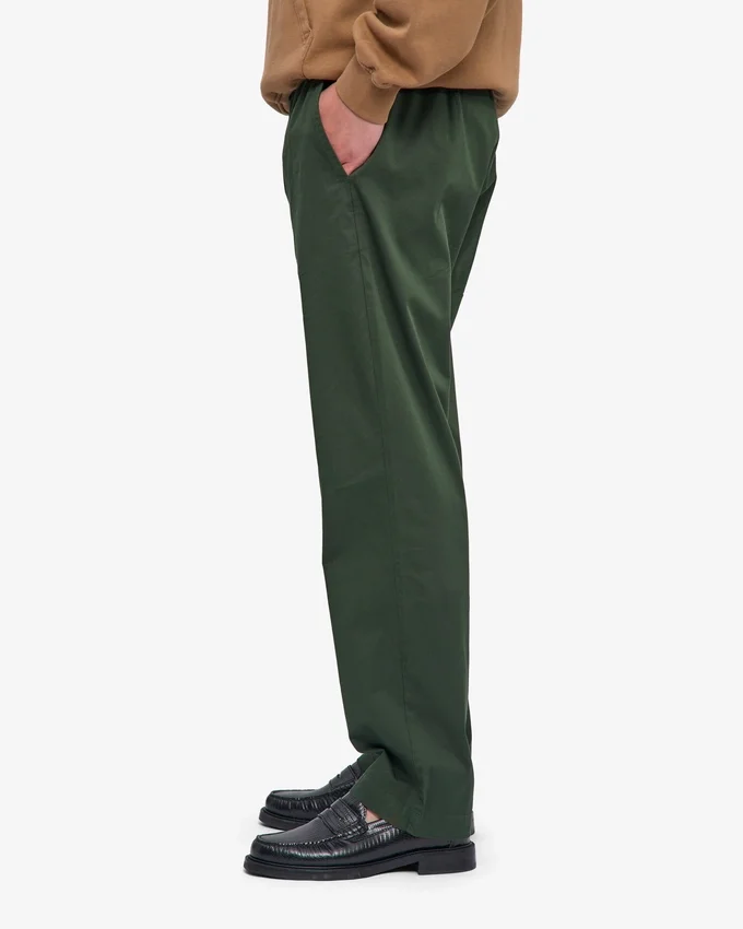 Organic Twill Pants - Vert chasseur