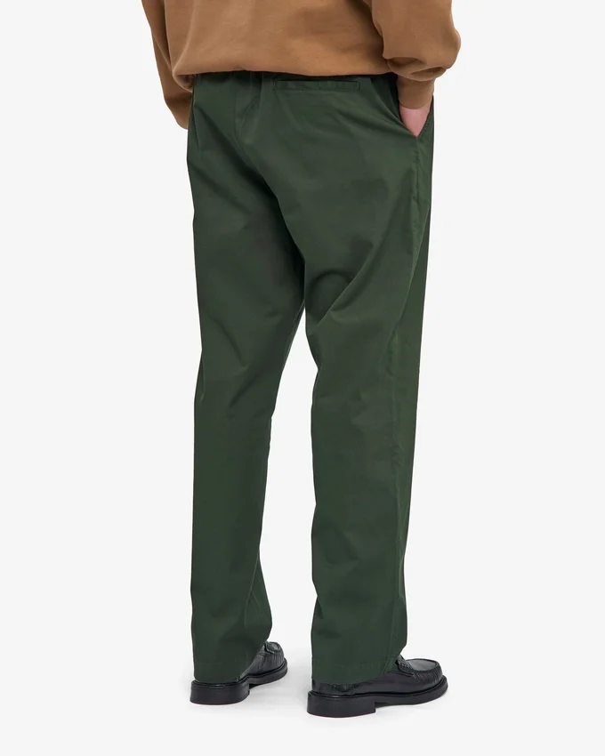 Organic Twill Pants - Vert chasseur