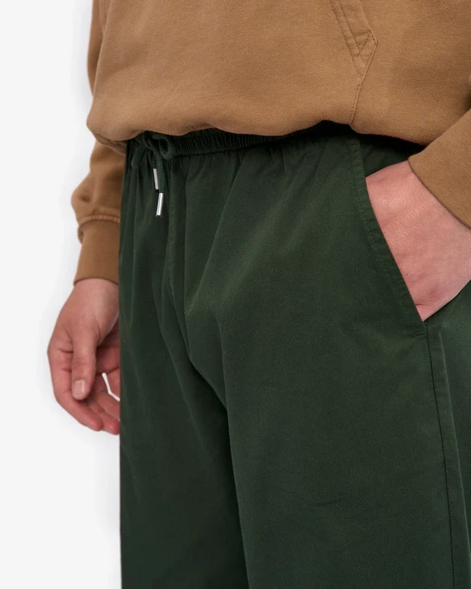 Organic Twill Pants - Vert chasseur
